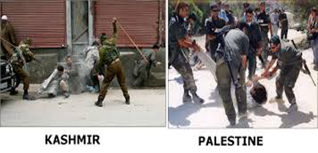 Palestine and Kashmir