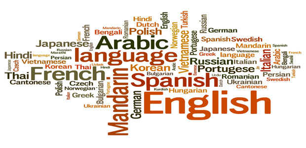 Languages tag cloud – languages diversity